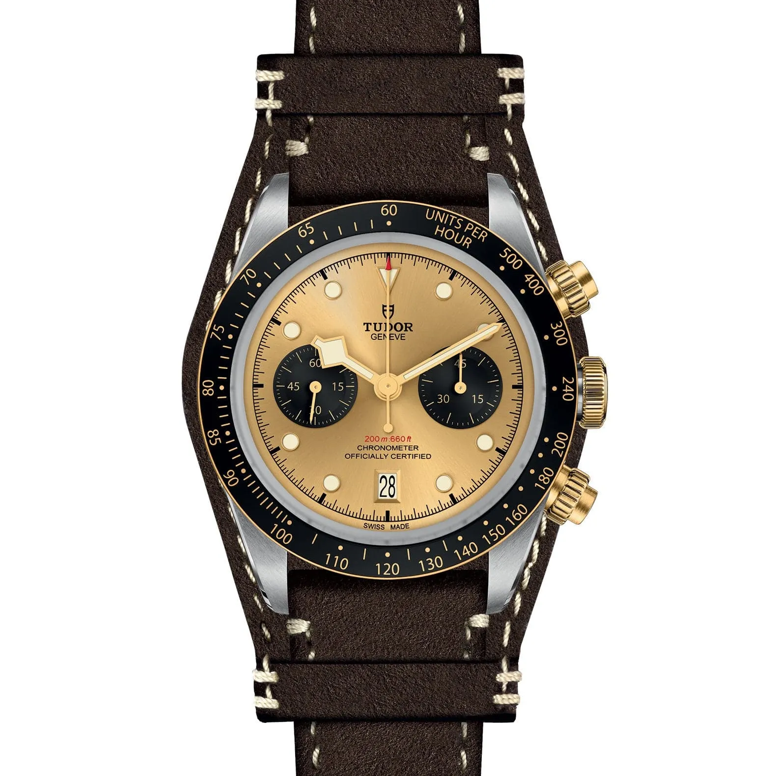 TUDOR Black Bay Chrono S&G 41mm Steel Case - M79363N-0008