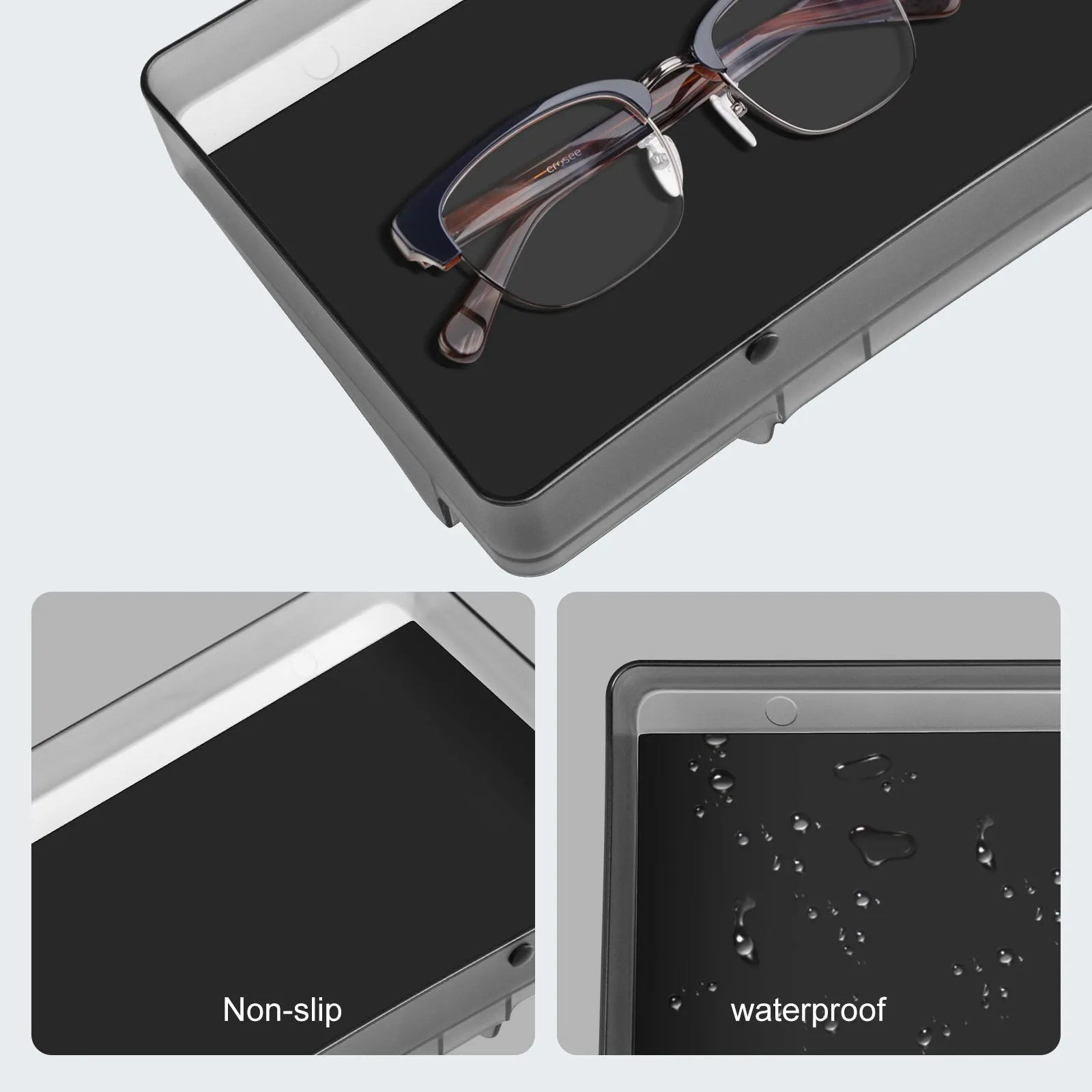 Upgrade Behind Screen Storage Box for 2021-2023 Tesla Model 3 and 2021-2024 Model Y Accessories