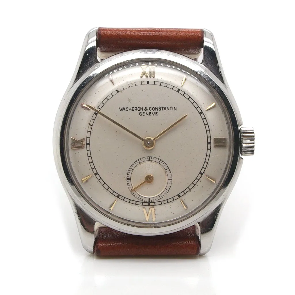 Vacheron Constantin Geneve Steel Manual Wind Watch, 1940s