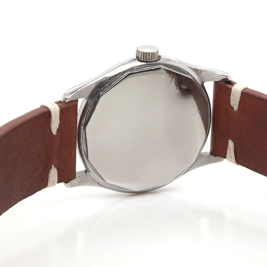 Vacheron Constantin Geneve Steel Manual Wind Watch, 1940s