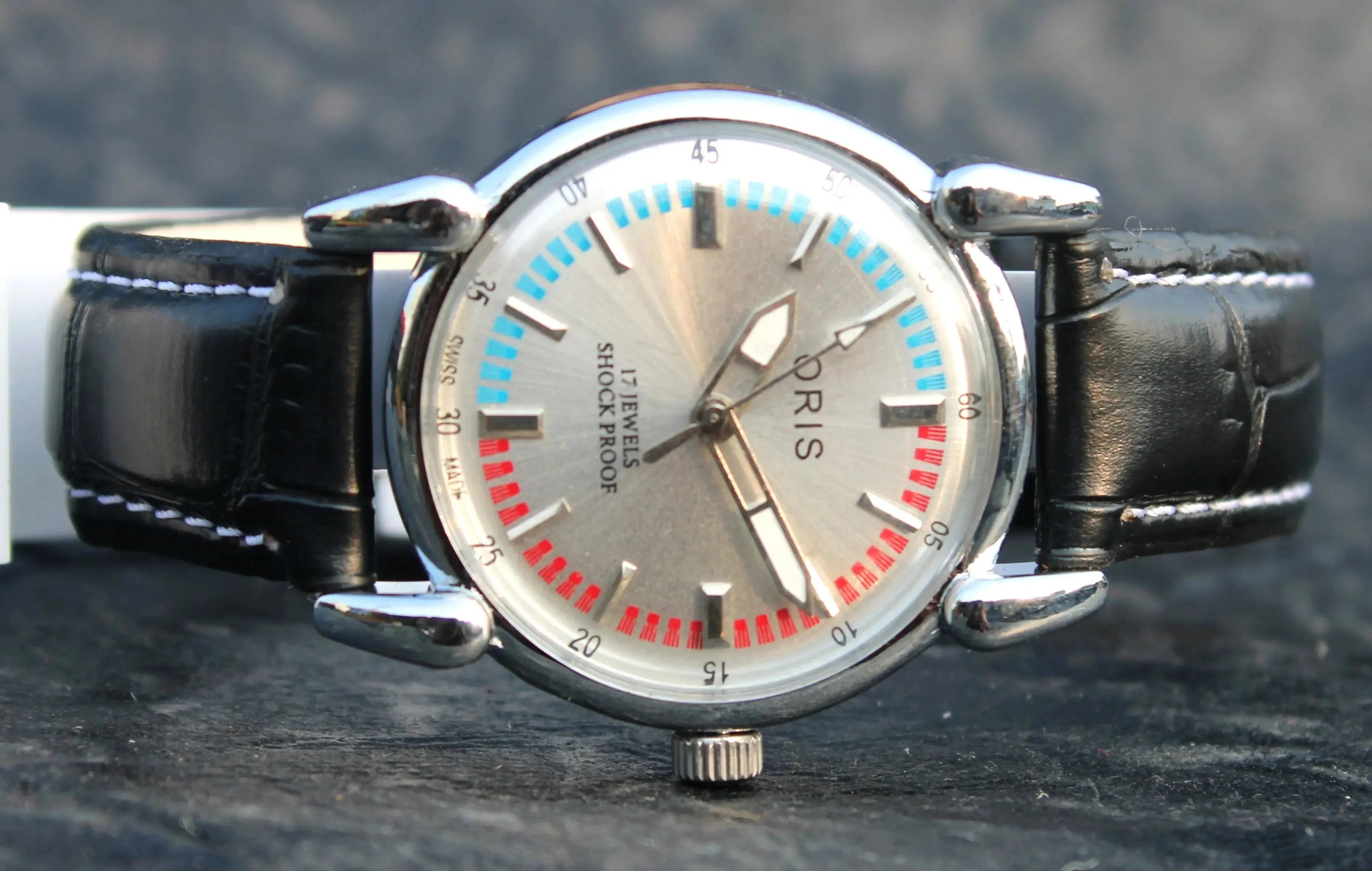 Vintage Oris Mechanical Watch 17 Jewels FHF ST96 Hand Wind Swiss Made