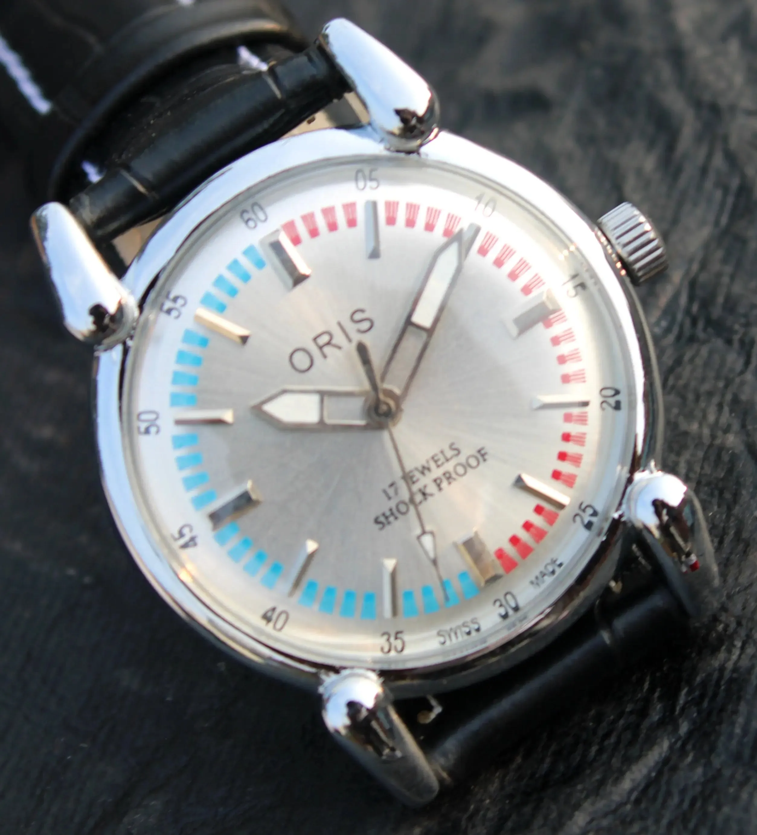 Vintage Oris Mechanical Watch 17 Jewels FHF ST96 Hand Wind Swiss Made