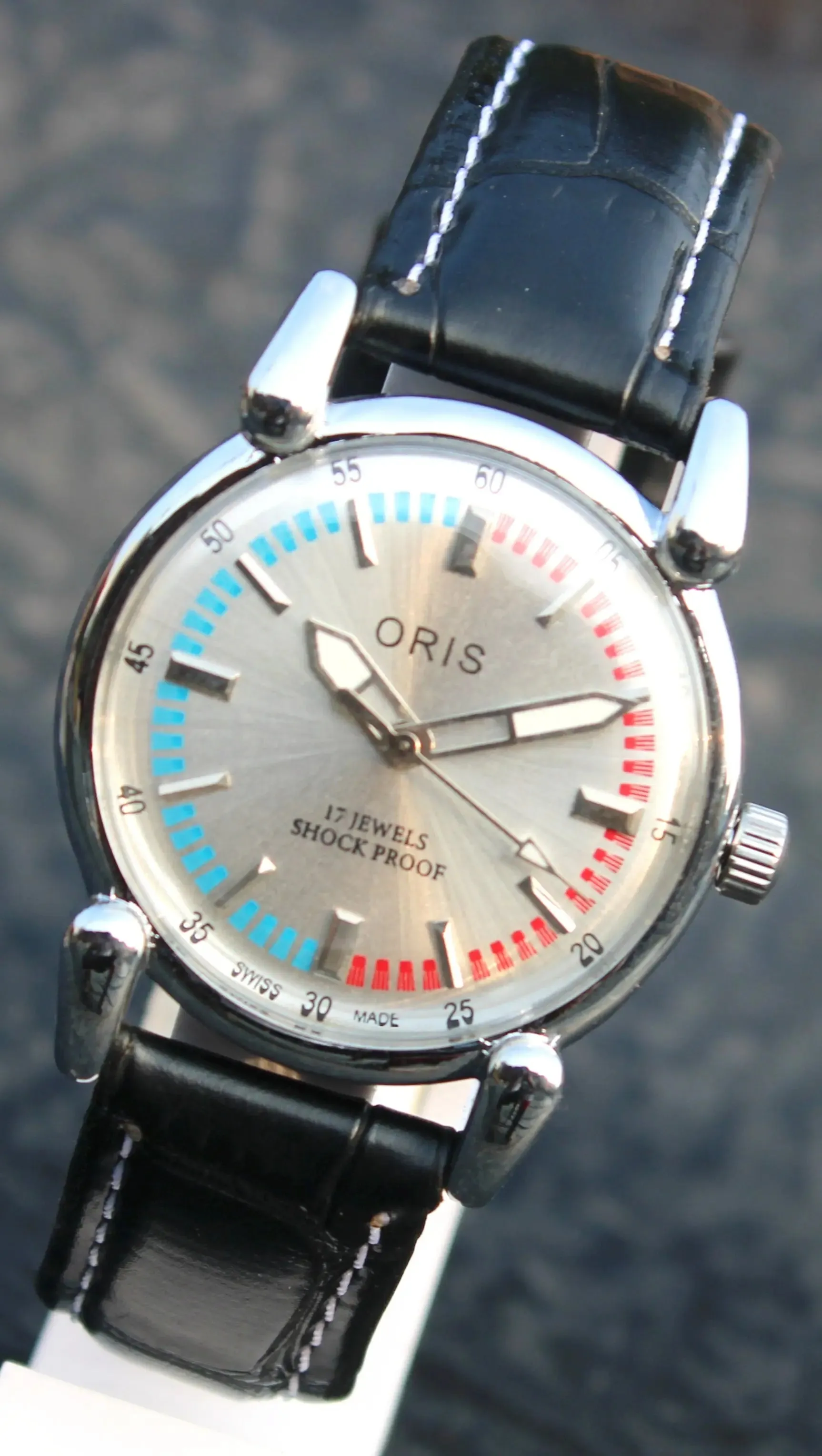 Vintage Oris Mechanical Watch 17 Jewels FHF ST96 Hand Wind Swiss Made