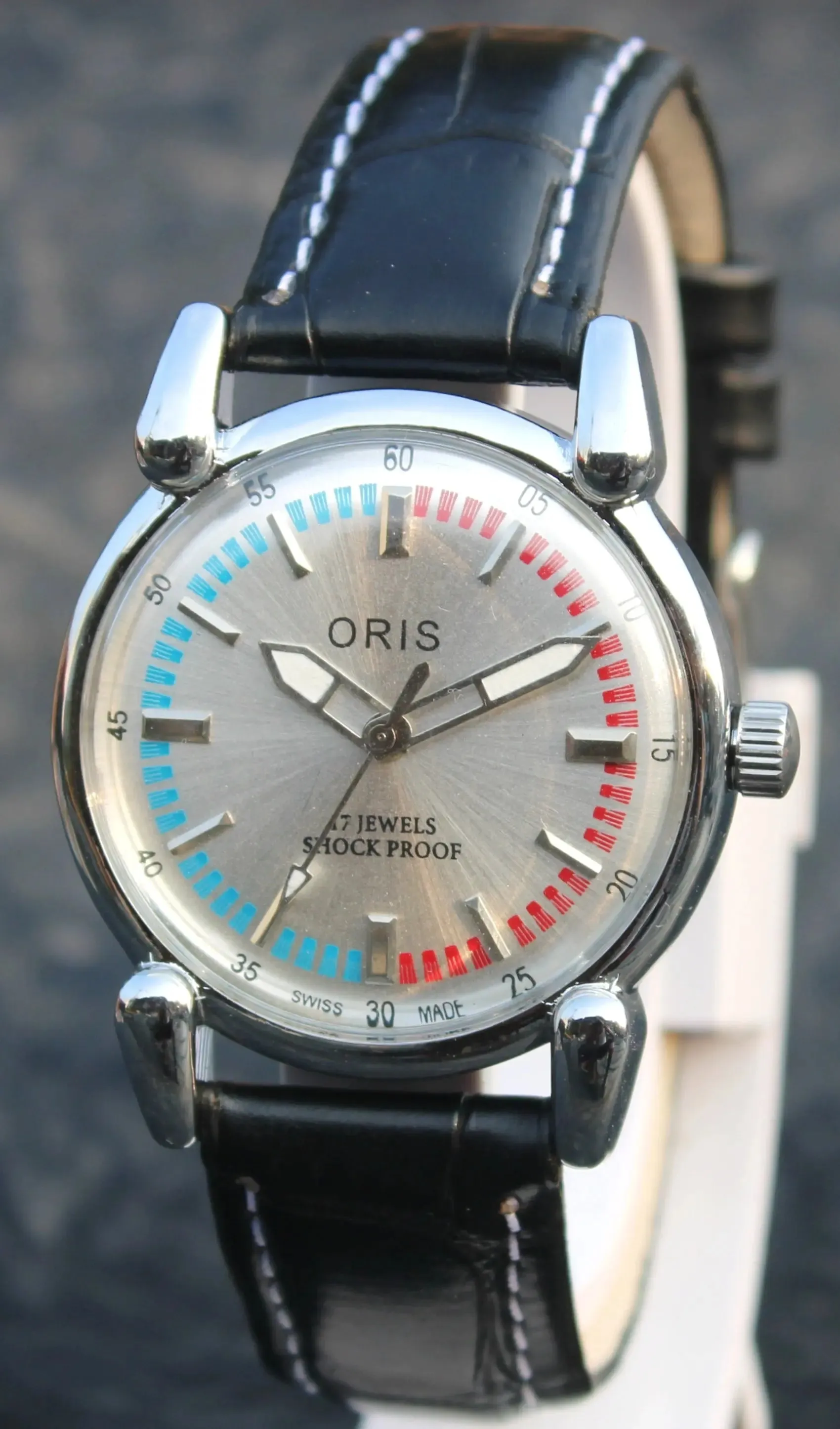 Vintage Oris Mechanical Watch 17 Jewels FHF ST96 Hand Wind Swiss Made