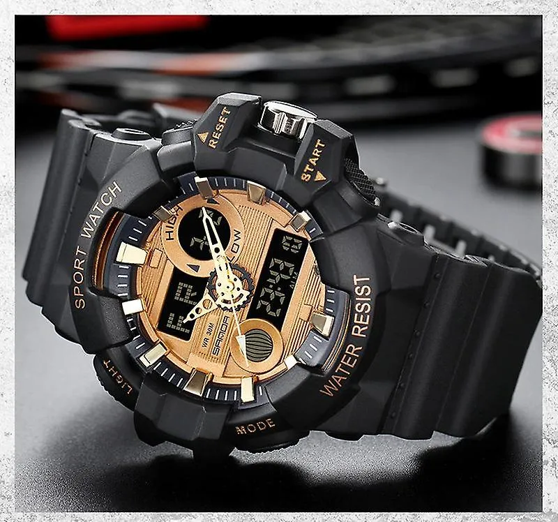 Watches sports men's watches luxury led digital black