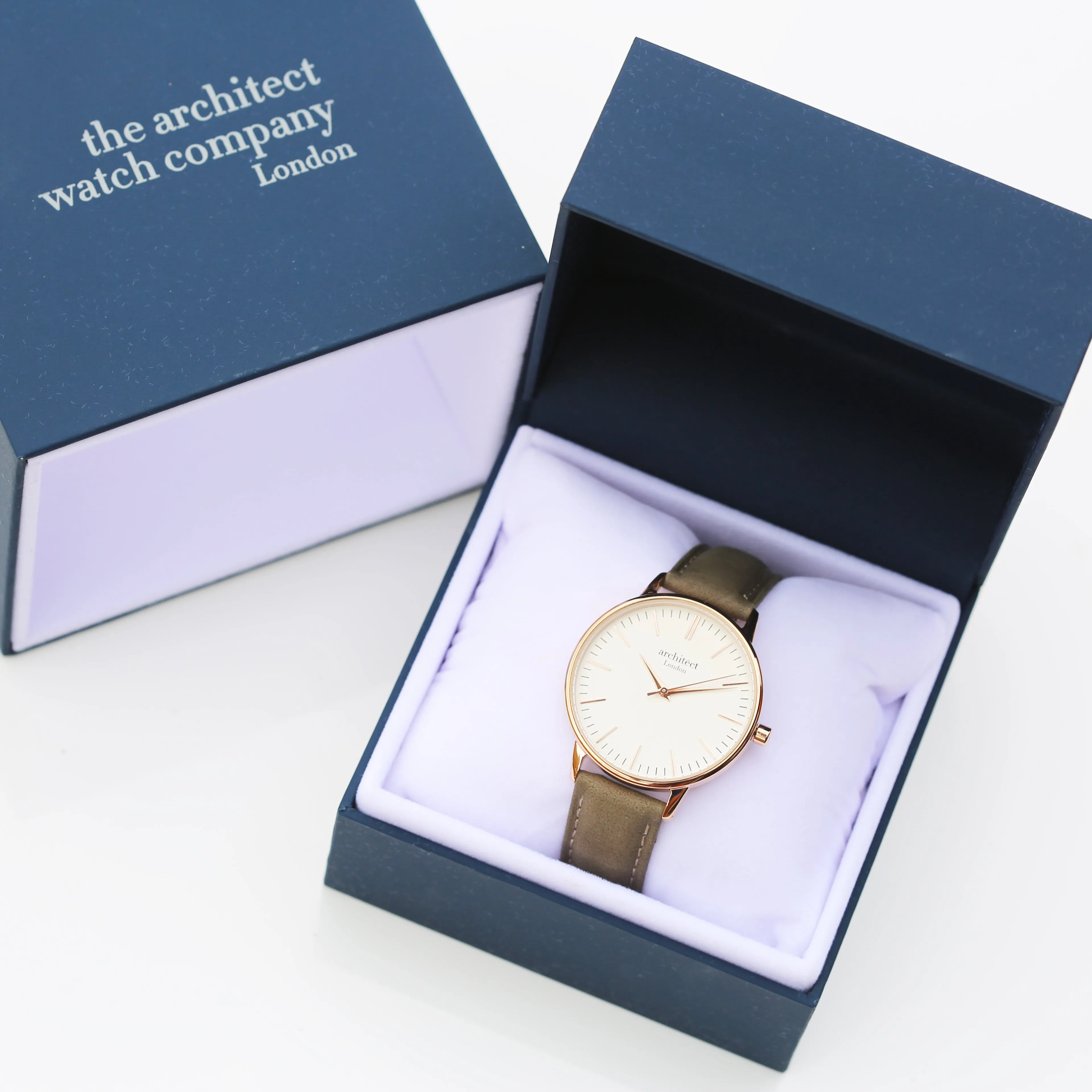 Women's Engraved Watch In Light Grey