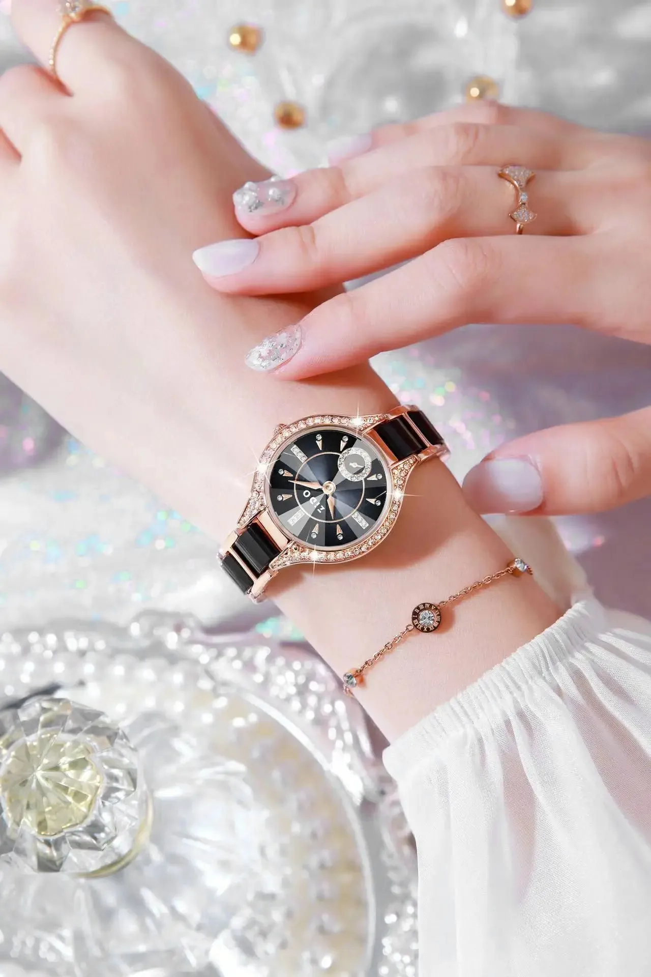 Women's Luxury Waterproof Diamond Watch