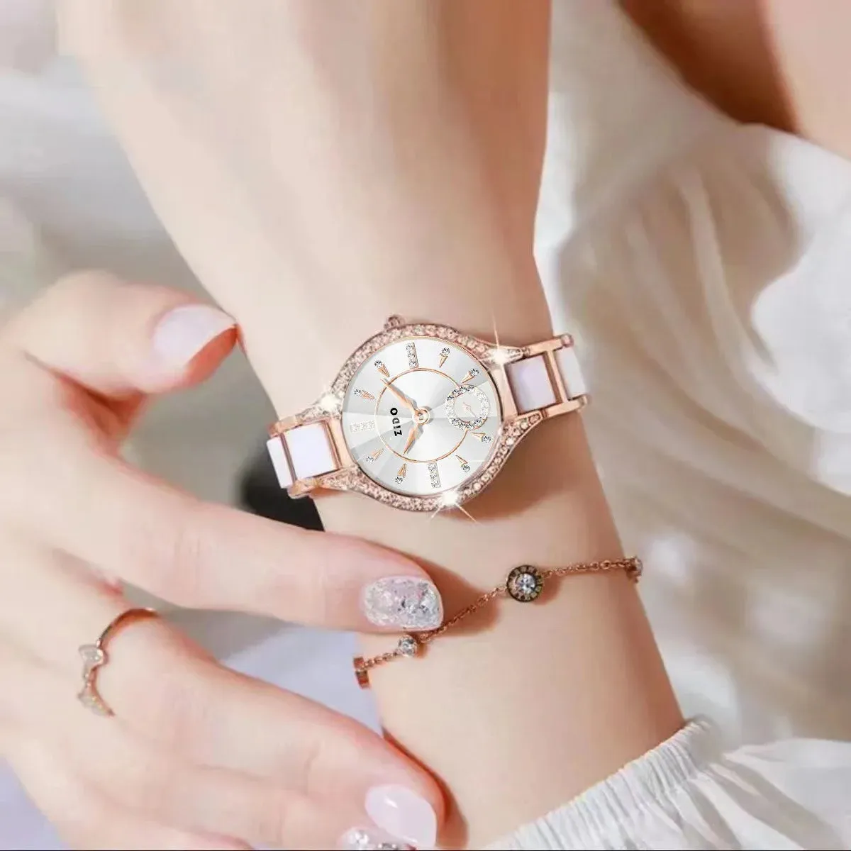 Women's Luxury Waterproof Diamond Watch