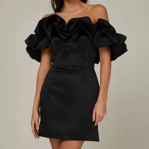 Women's Shoulder High-end Temperament Formal Dress