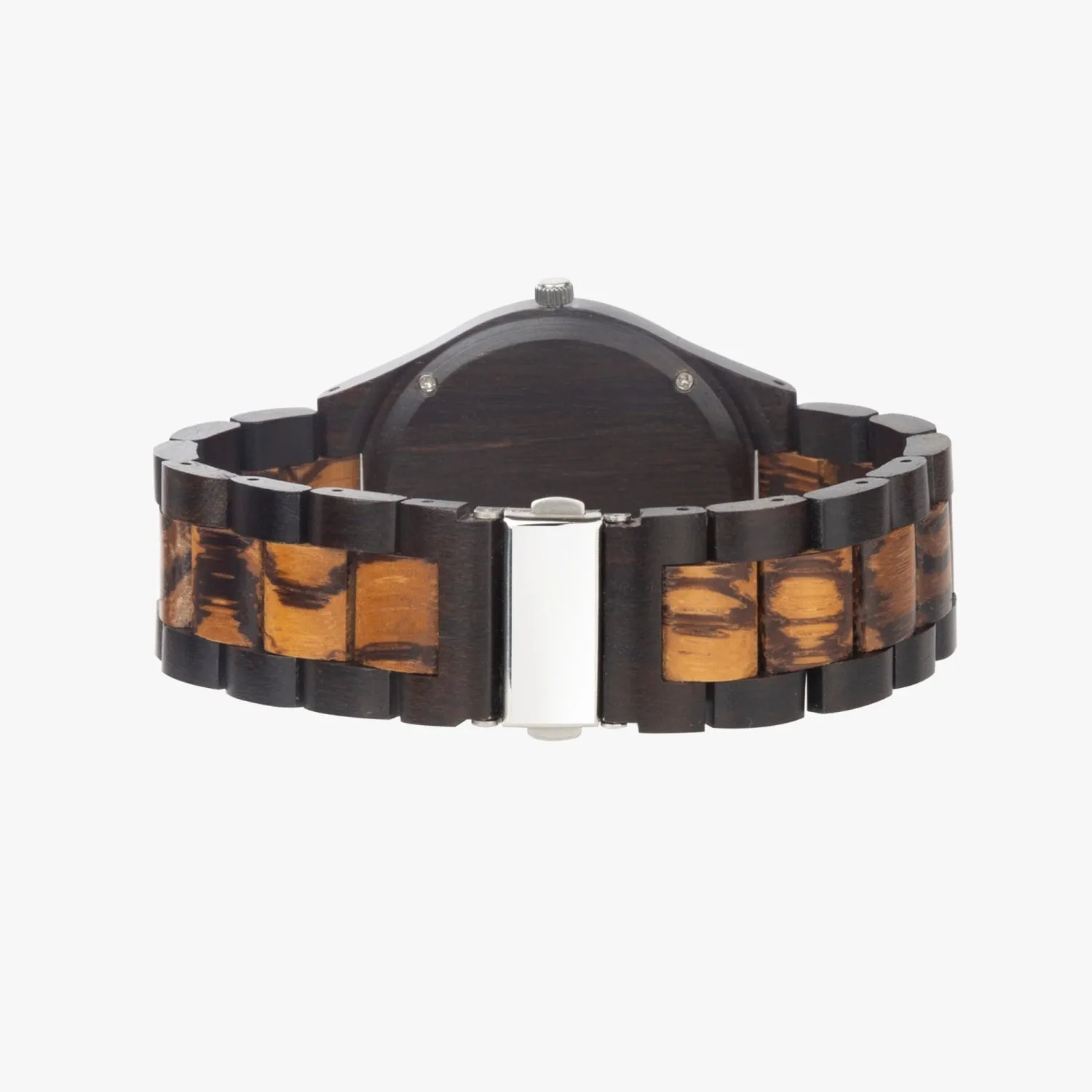 Wooden Watch Indian Ebony Horses Sunrise 9 Mile Road