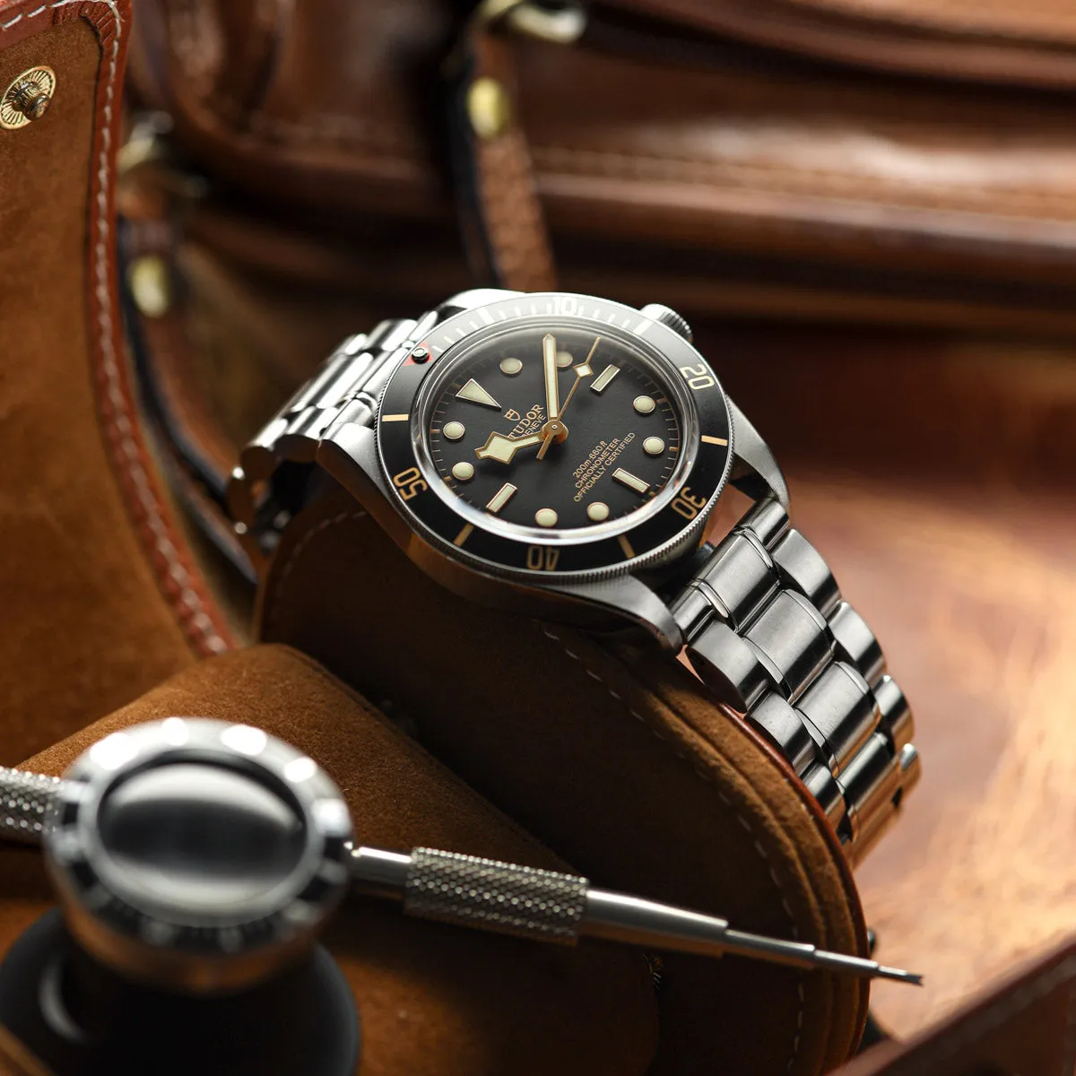 ZULUDIVER Shawfield Solid Stainless Steel Diver's Watch Strap