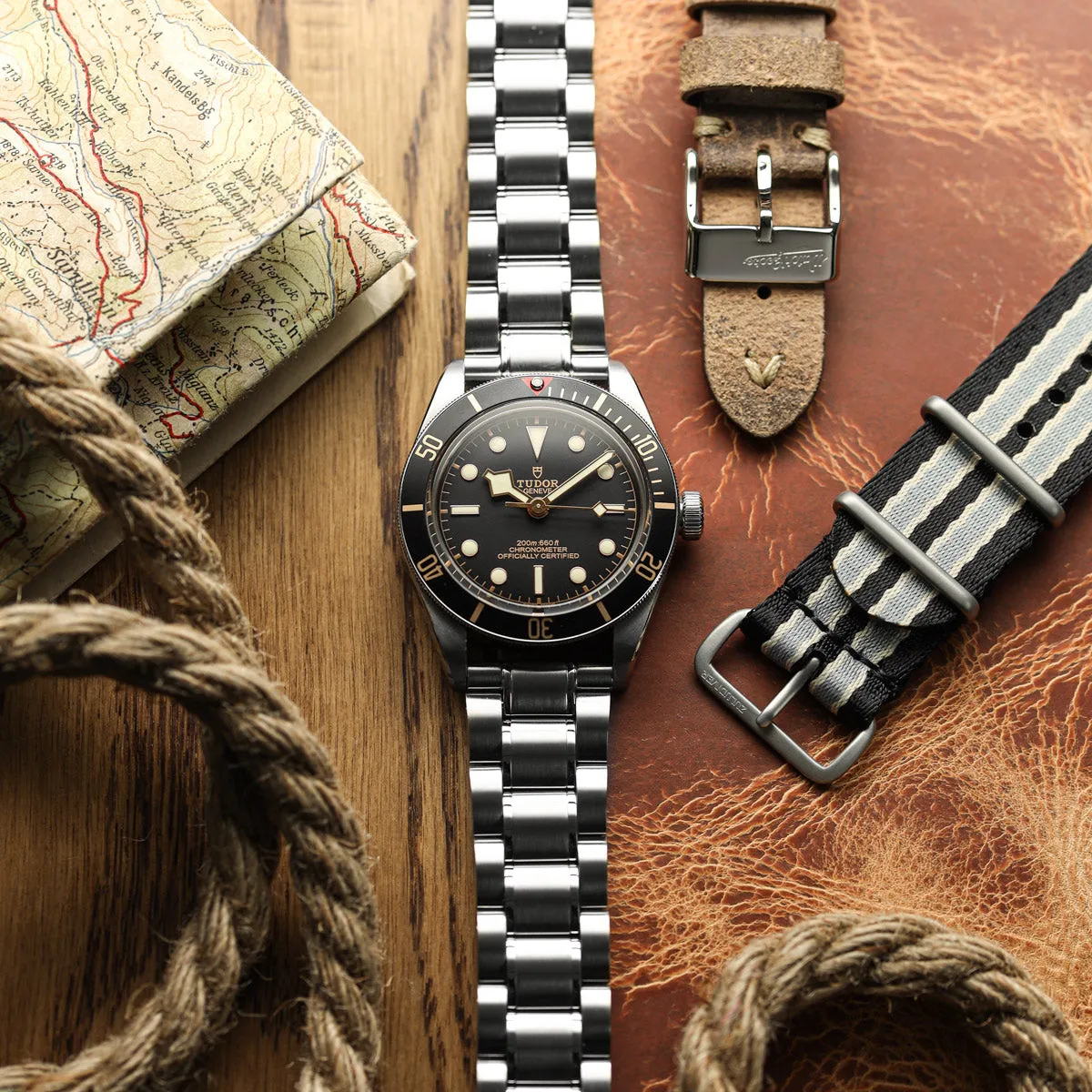 ZULUDIVER Shawfield Solid Stainless Steel Diver's Watch Strap